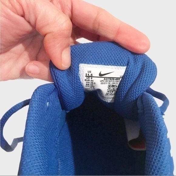 NWT Nike fastflex blue/white softball cleats size 11.5 main image 6